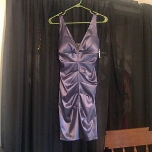 Silver Semi Formal Cocktail Dress **Brand New**